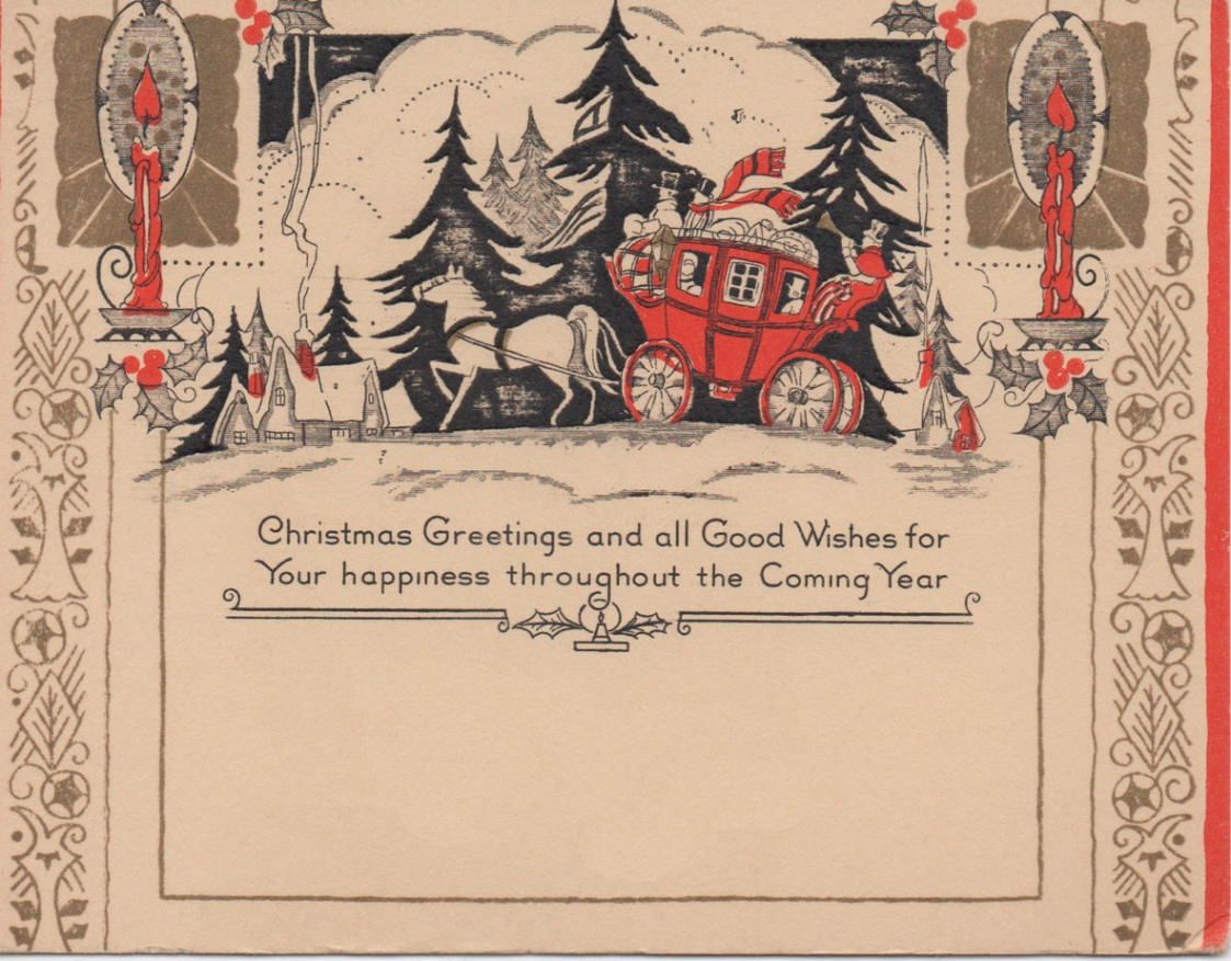 Free Printable Vintage Christmas Cards - Salt in my Coffee