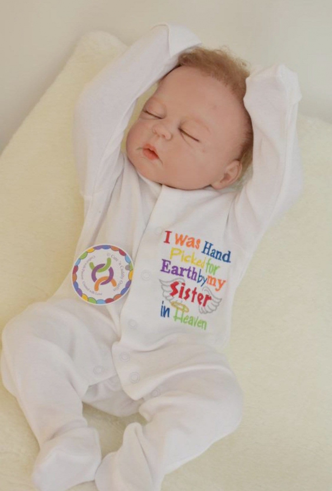 Handpicked For Earth personalisierte Baby Outfit Regenbogen - Etsy