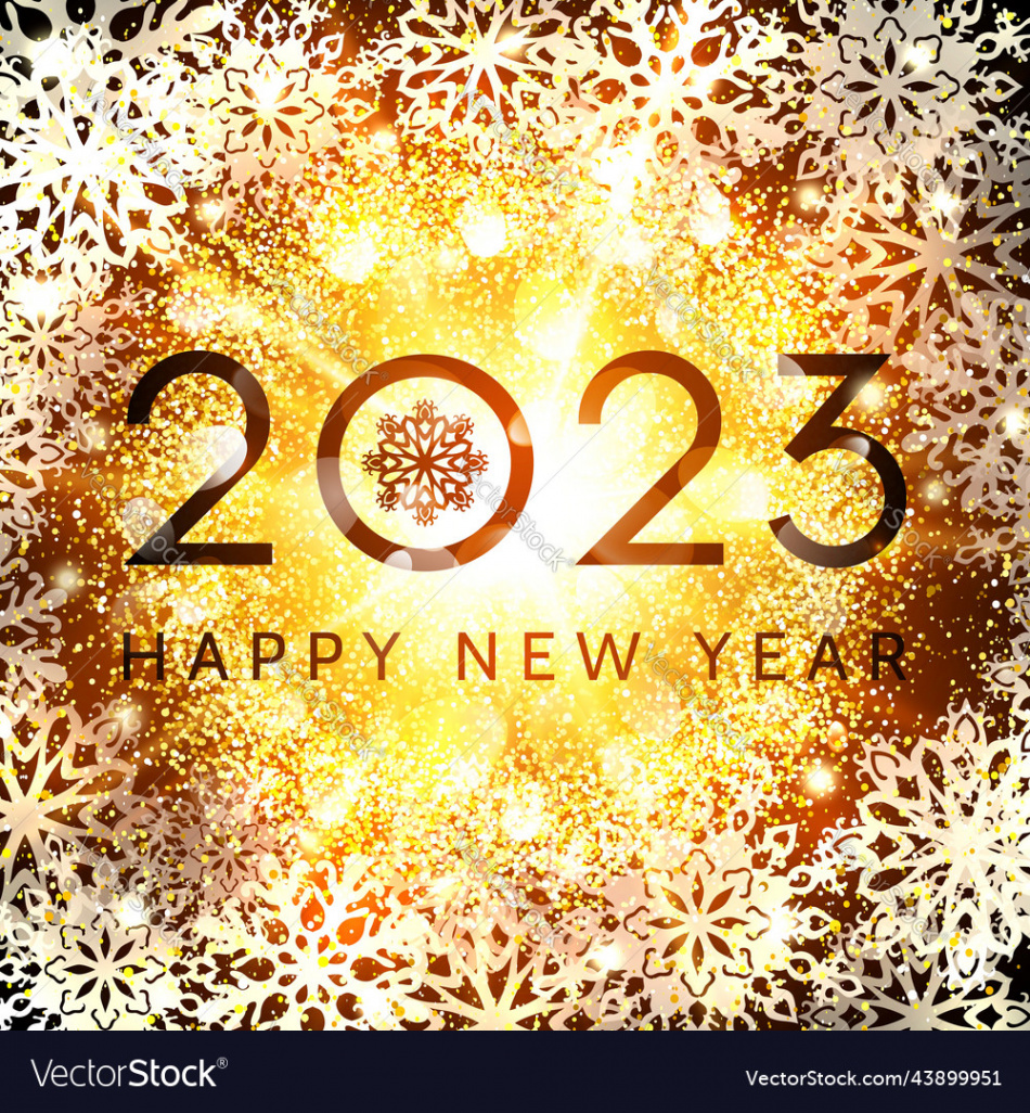 Happy new year  greeting card design Vector Image