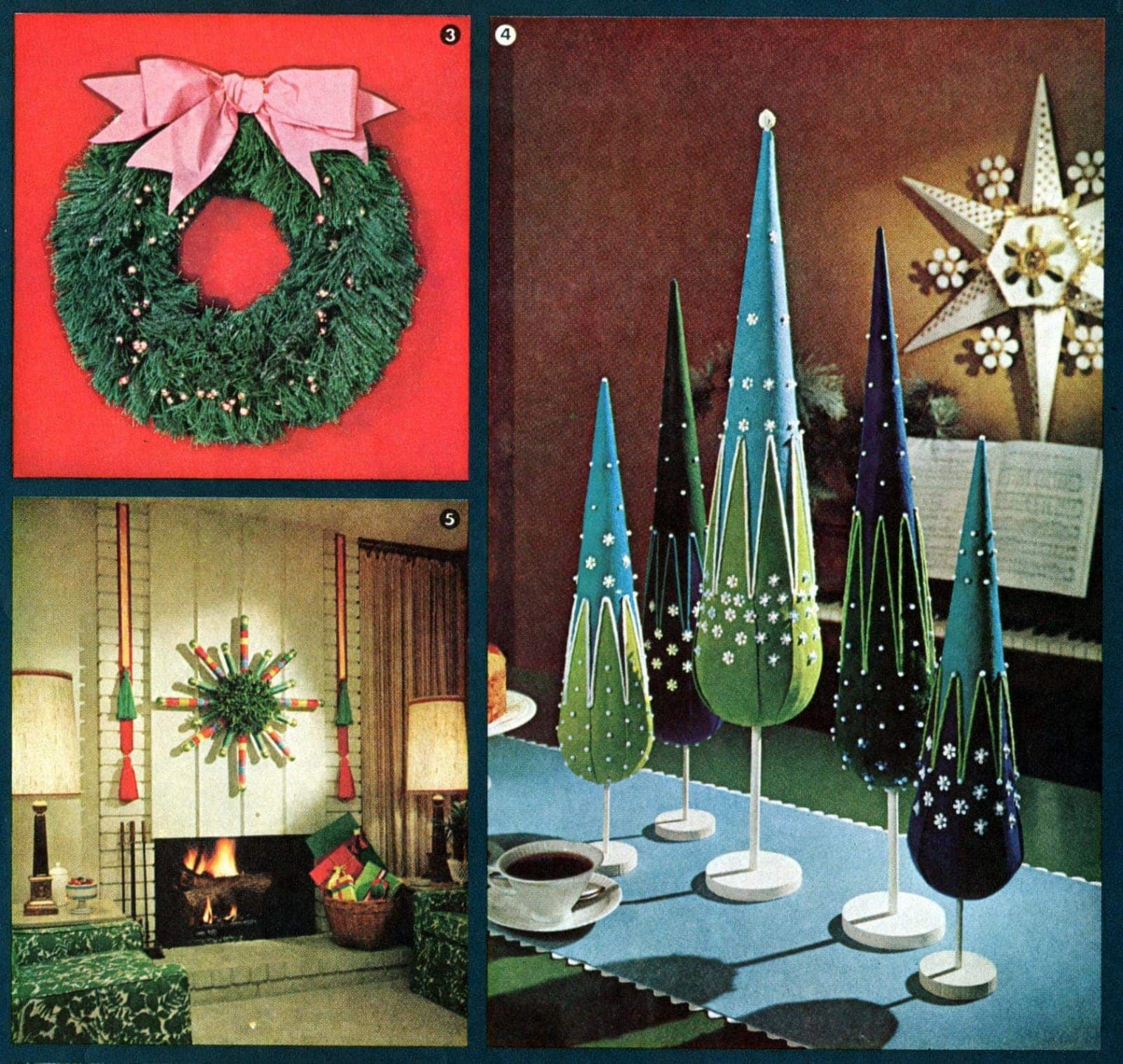 Have a crafty Christmas! Retro holiday decor you can make with