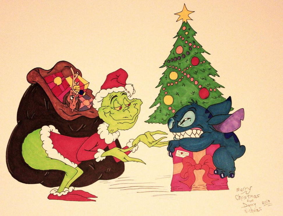 How the Grinch Tried to Steal Stitch