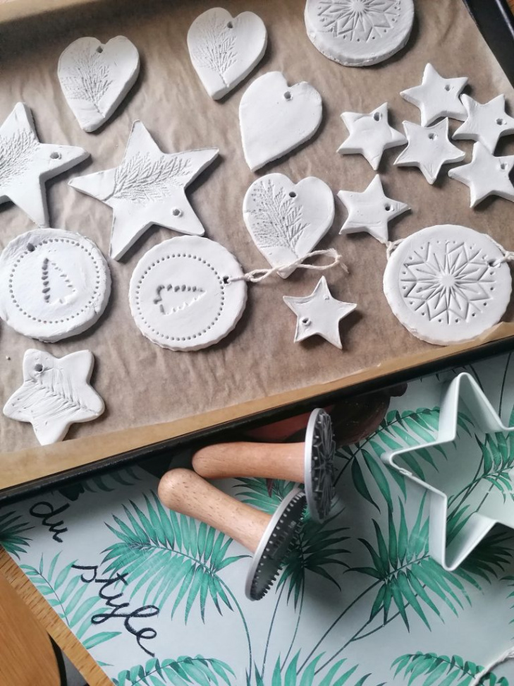 How to make simple air dry clay decorations - StyleatNo