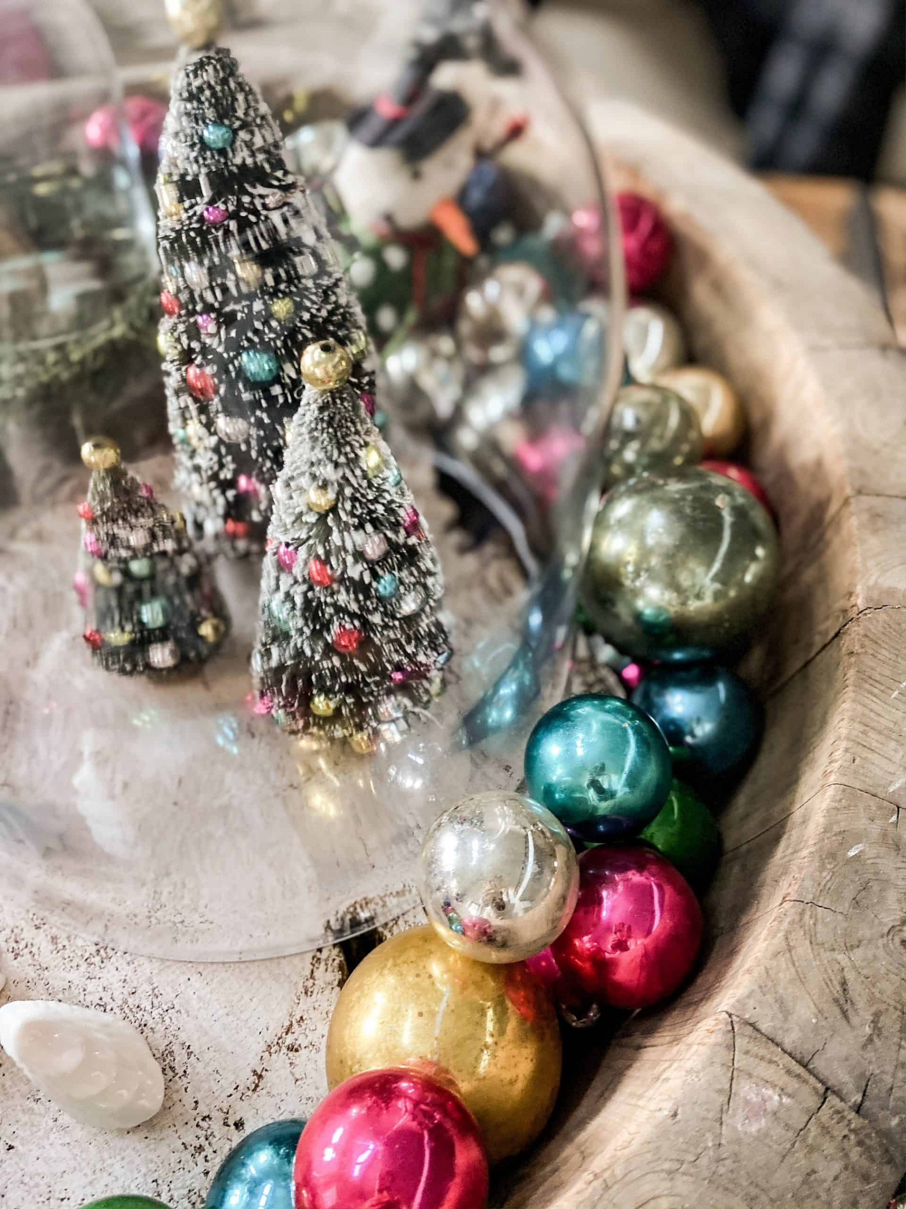 How To Repurpose Old Christmas Decor for an updated look.