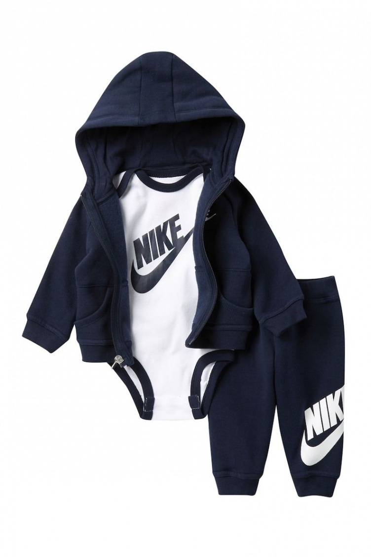 Image of Nike Futura -Piece Gift Set (Baby Boys)  Baby outfits