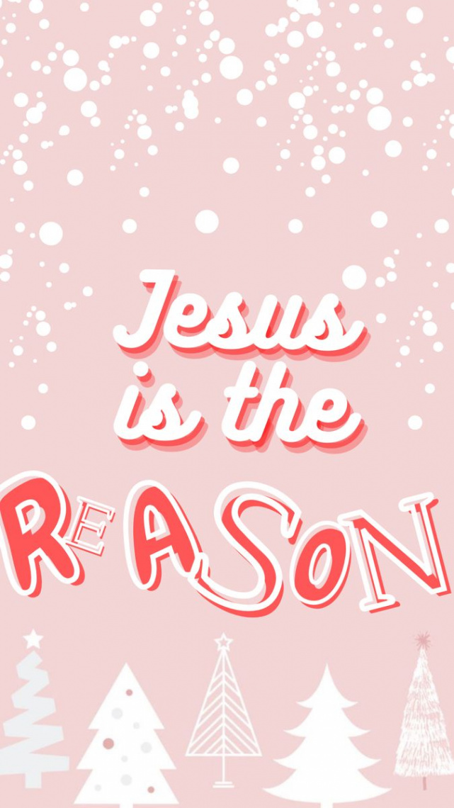 Jesus is the reason  Christmas jesus wallpaper, Cute christmas