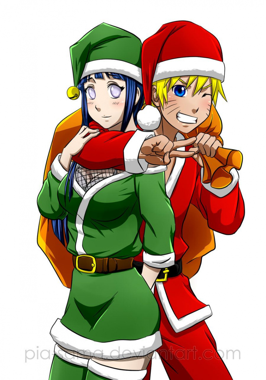 Merry NaruHina Christmas  by Pia-sama on DeviantArt