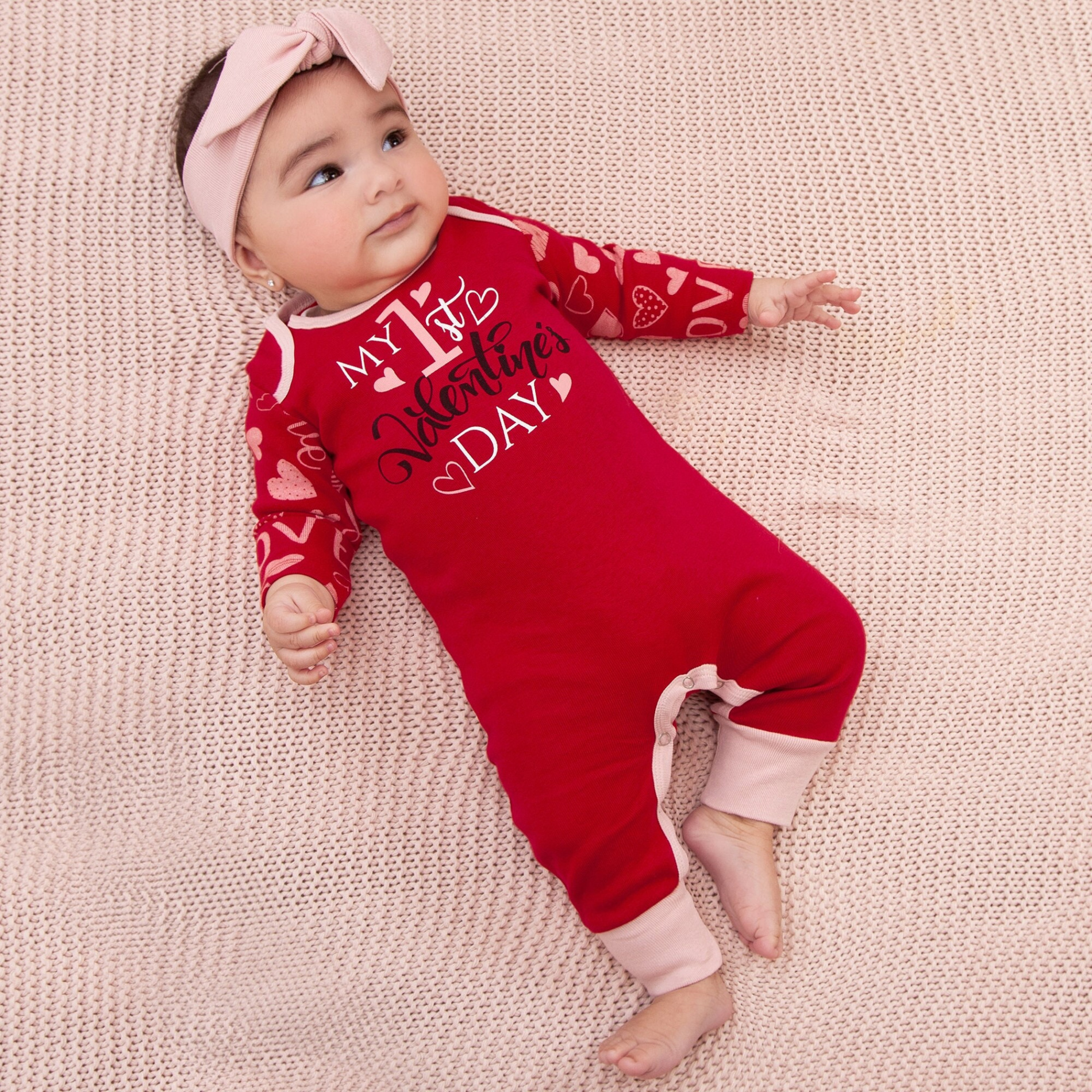 My st Valentines Baby Outfit, Baby Mädchen Baby Boy Neutral Baby