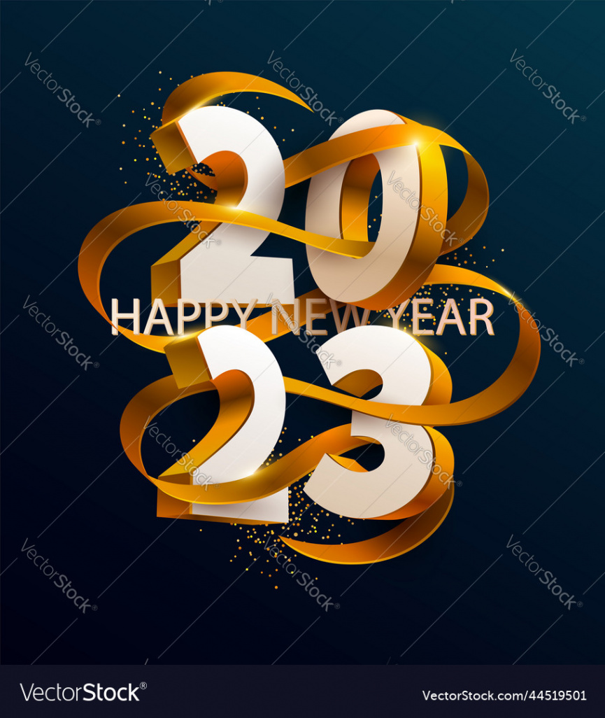 New years  greeting card design Royalty Free Vector