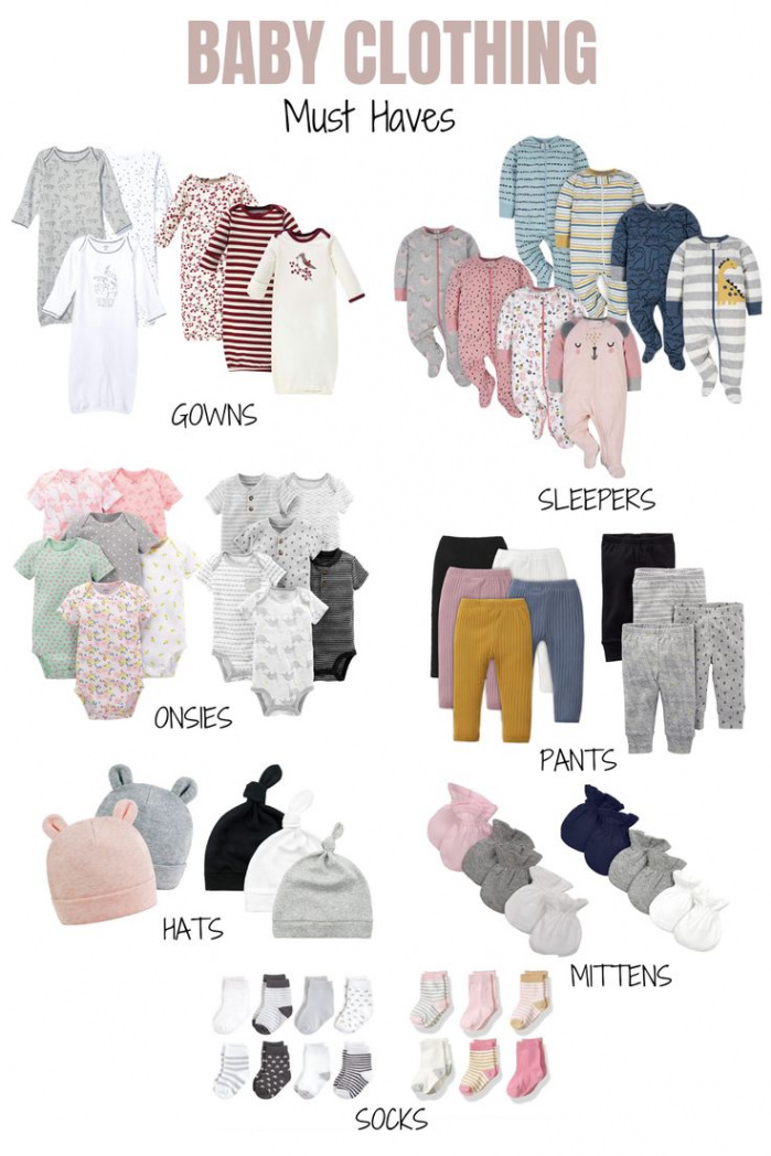 Newborn Clothing Must Haves -For Your Baby Registry  Baby outfits