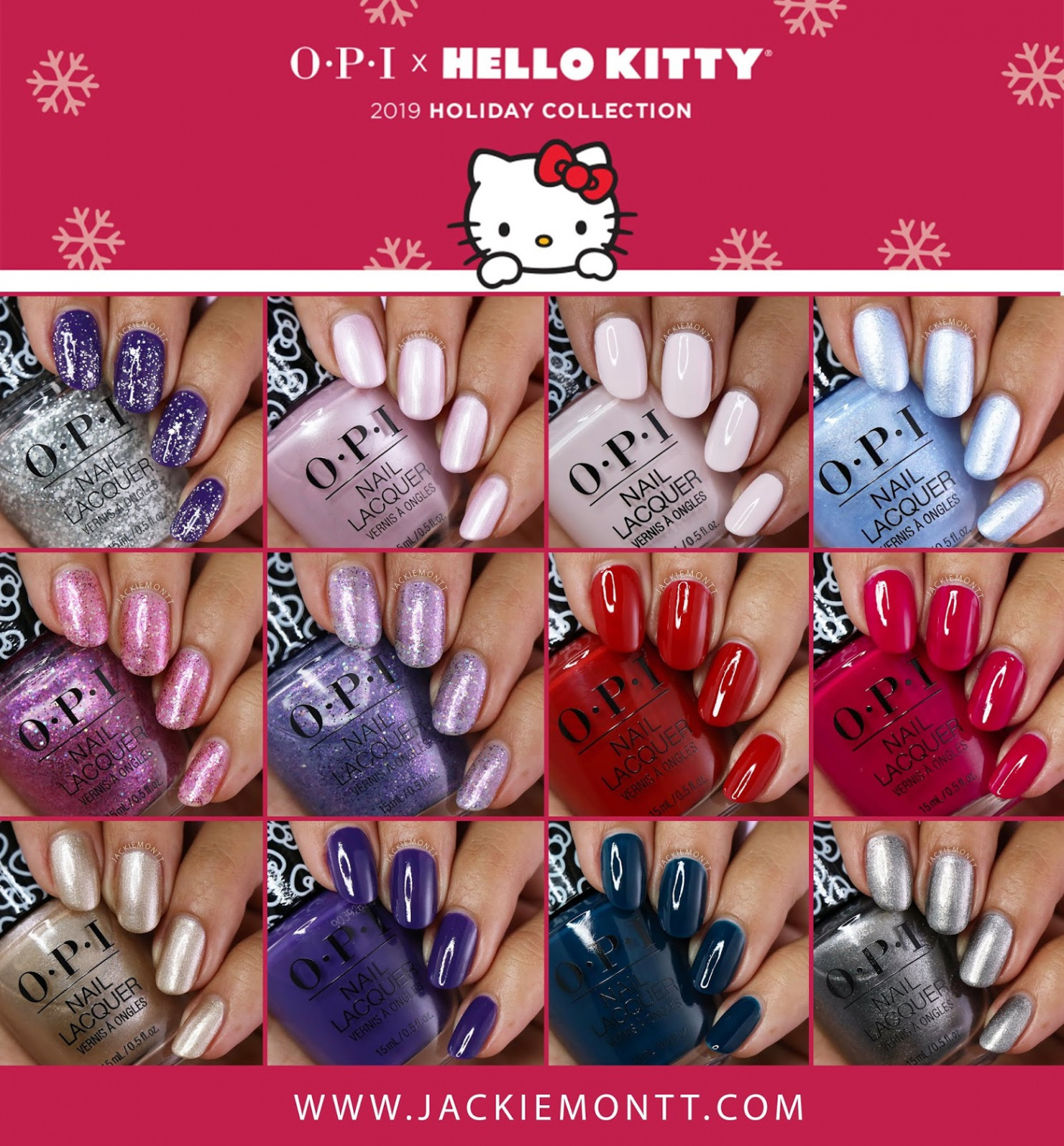 OPI Hello Kitty Collection (Holiday ) - JACKIEMONTT