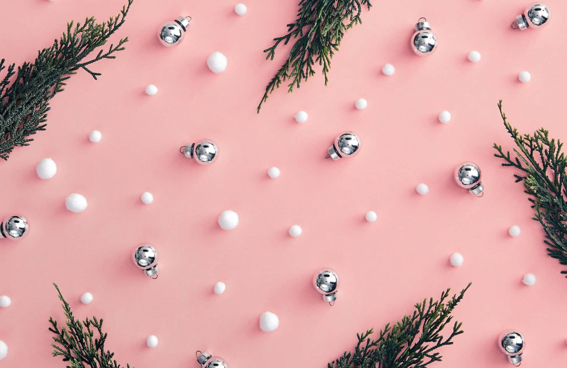 +] Pink Christmas Backgrounds  Wallpapers