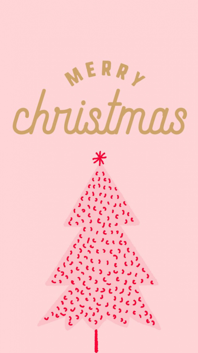 Pink Christmas wallpaper  Christmas wallpaper iphone cute