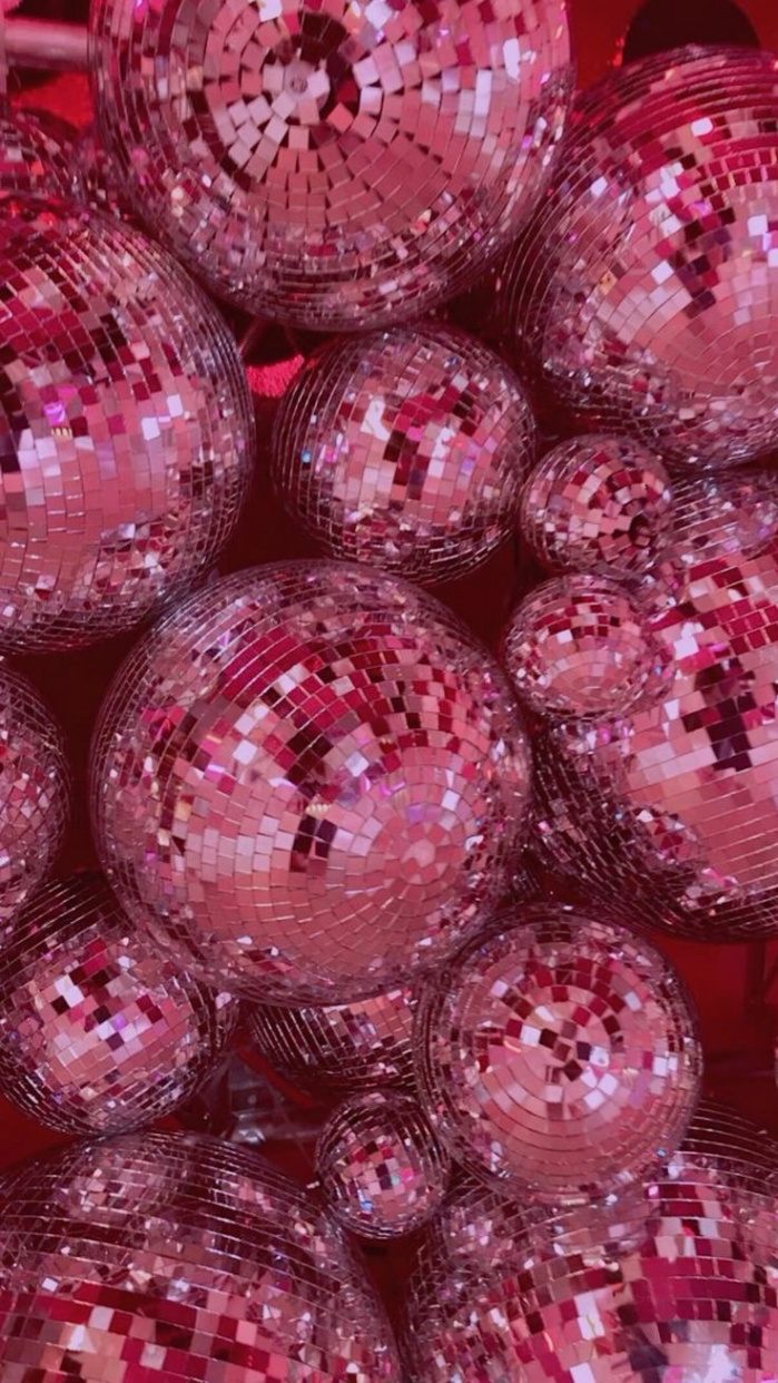 Pink Disco Balls  Iphone wallpaper, Valentines wallpaper