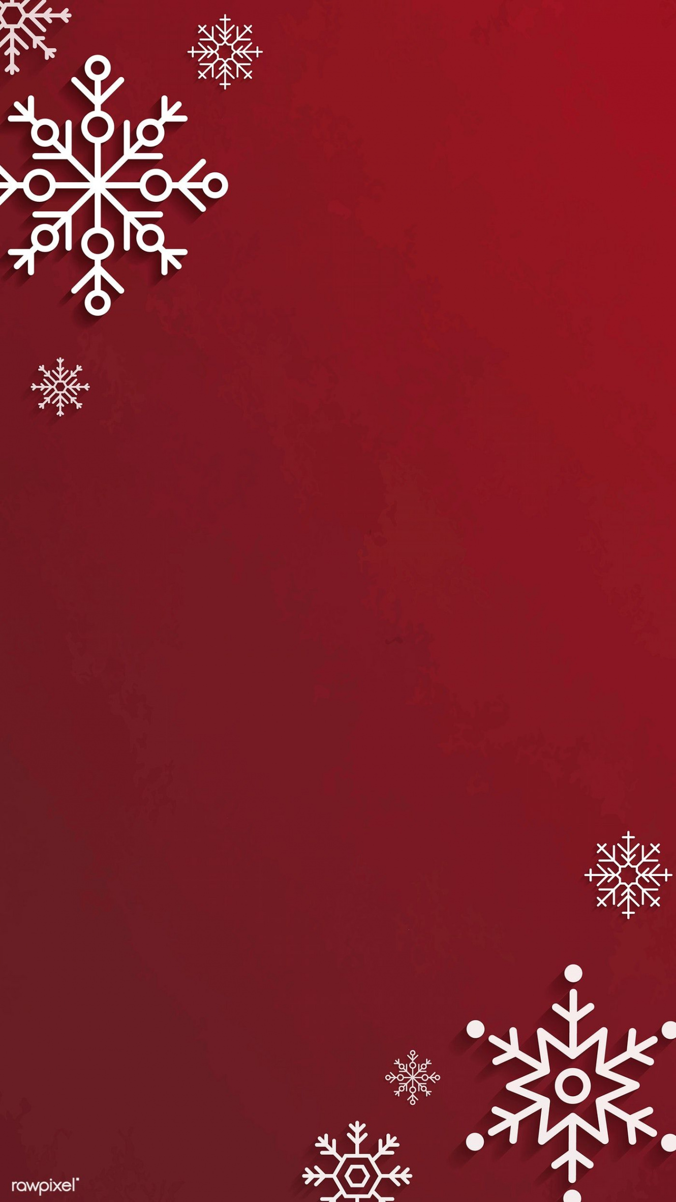 Red Christmas frame mobile phone wallpaper vector  premium image