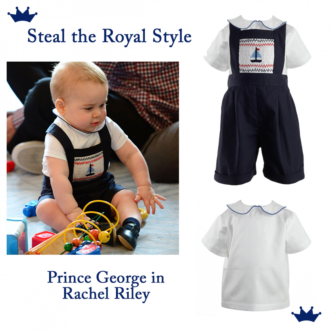 Steal their style: Royal baby outfits by Rachel Riley » KIDS-AND