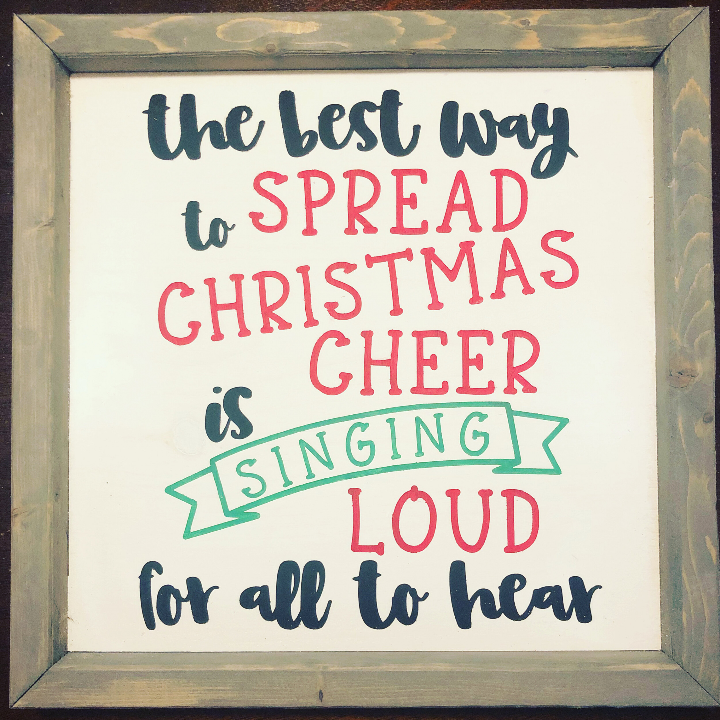 The Best Way To Spread Christmas Cheer Is Singing Loud For All To Hear —  North Coast Crafts Shop