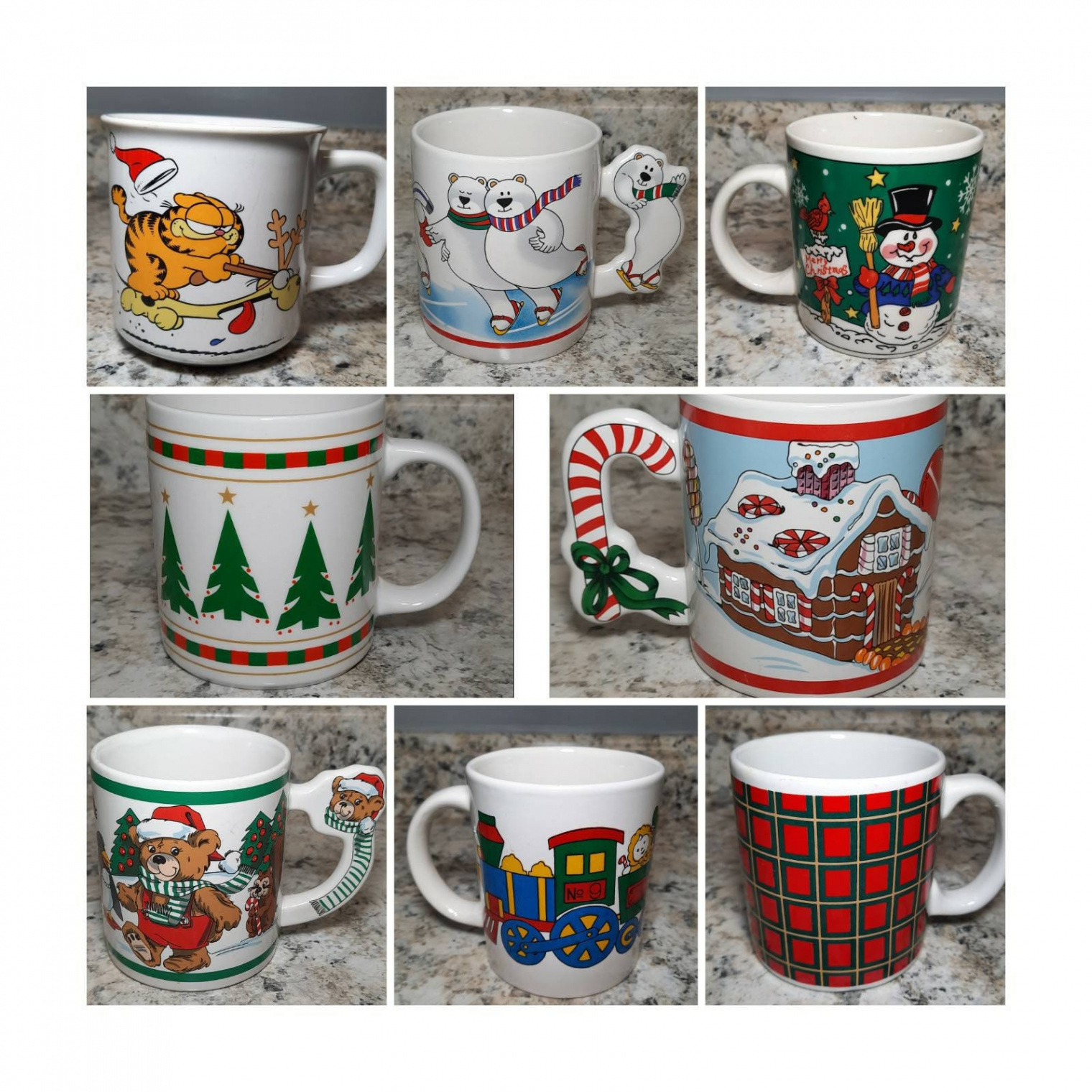 Vintage Christmas Coffee Mugs - Etsy
