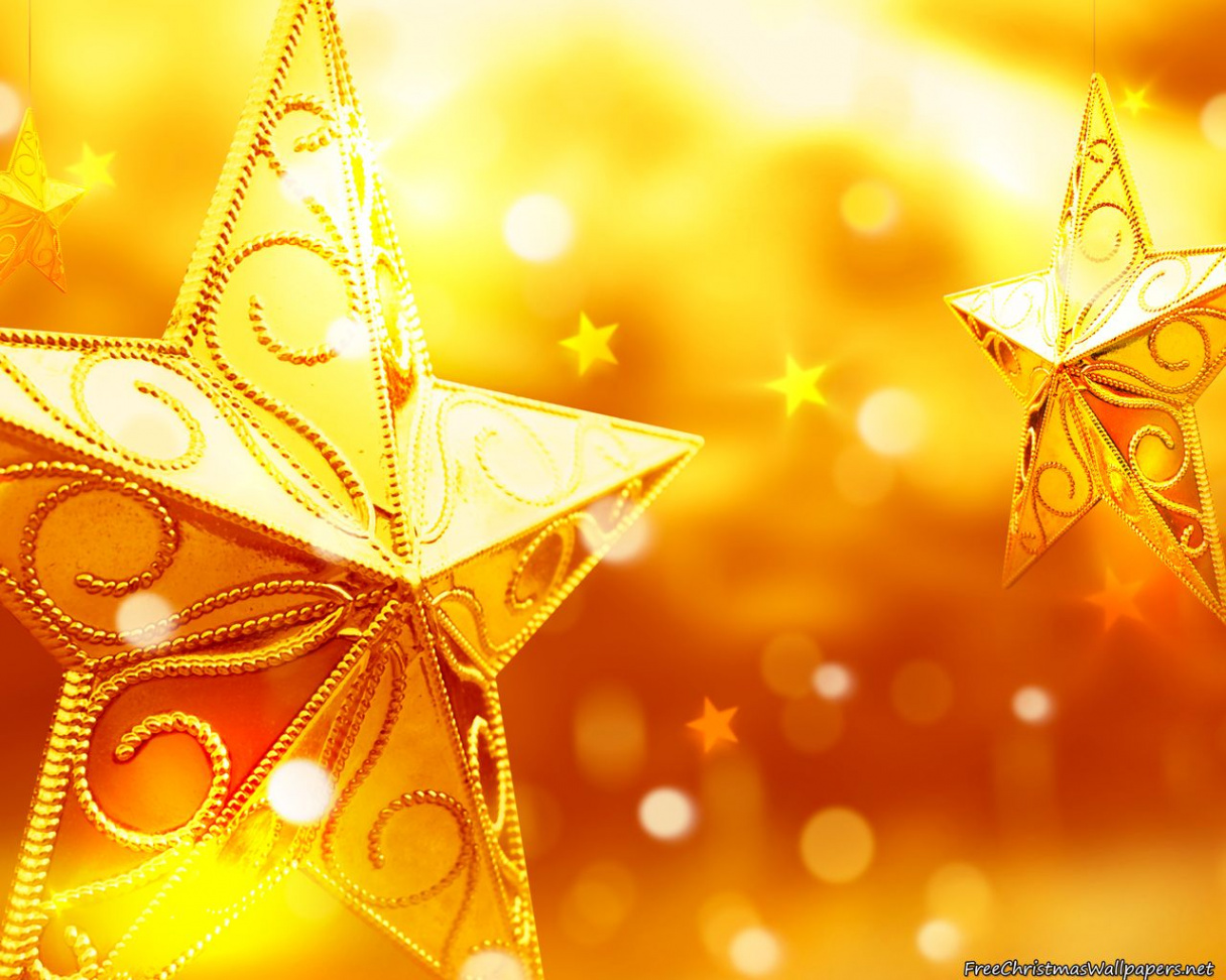 Yellow Christmas Star Ornaments  Christmas star, Christmas world