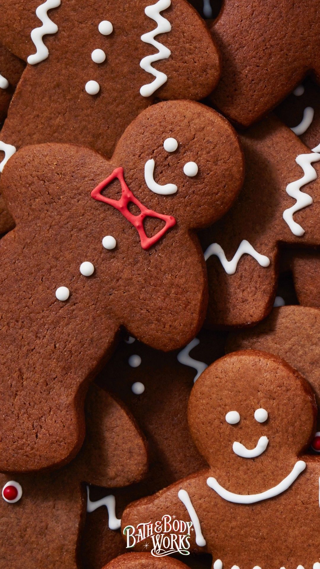 3D Christmas Wallpaper Gingerbread