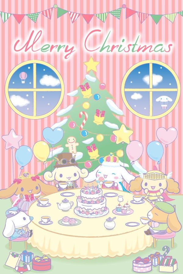 Christmas Homescreen Wallpaper Sanrio