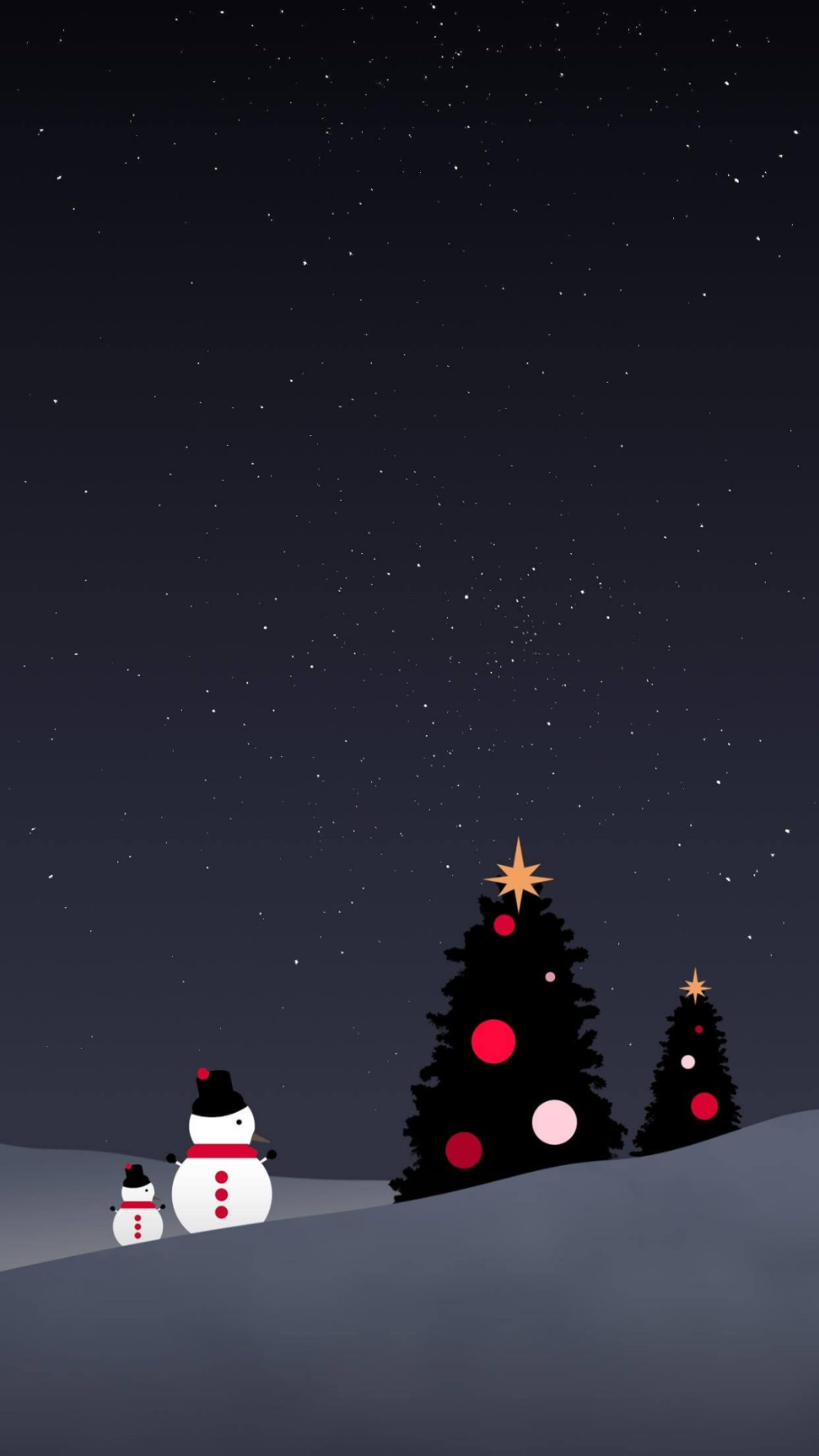 Christmas Lockscreen Aesthetic Red