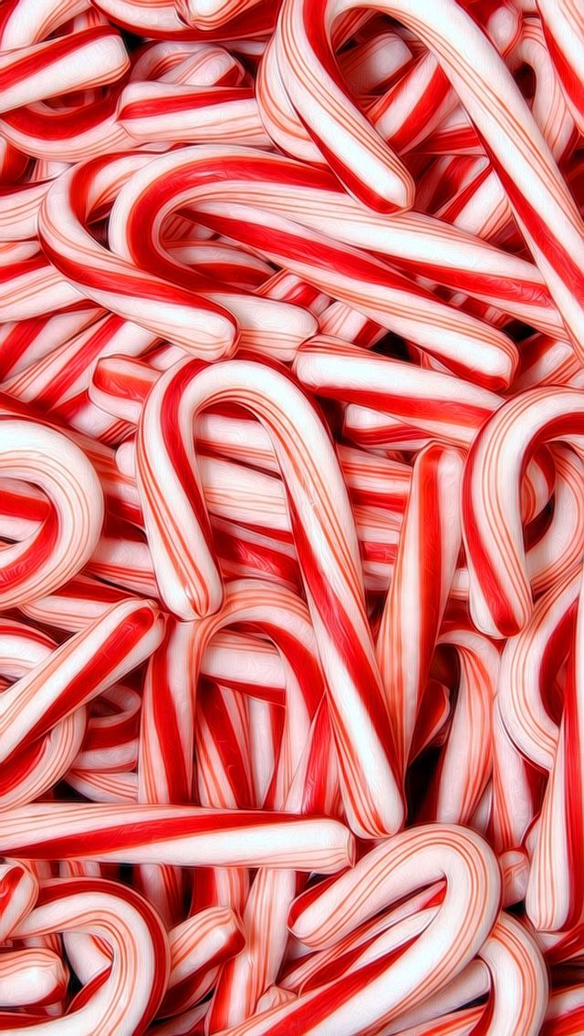 Christmas Lockscreen Candy Cane