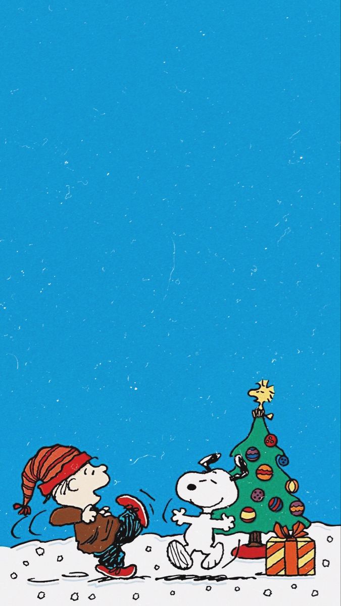 Christmas Lockscreen Charlie Brown