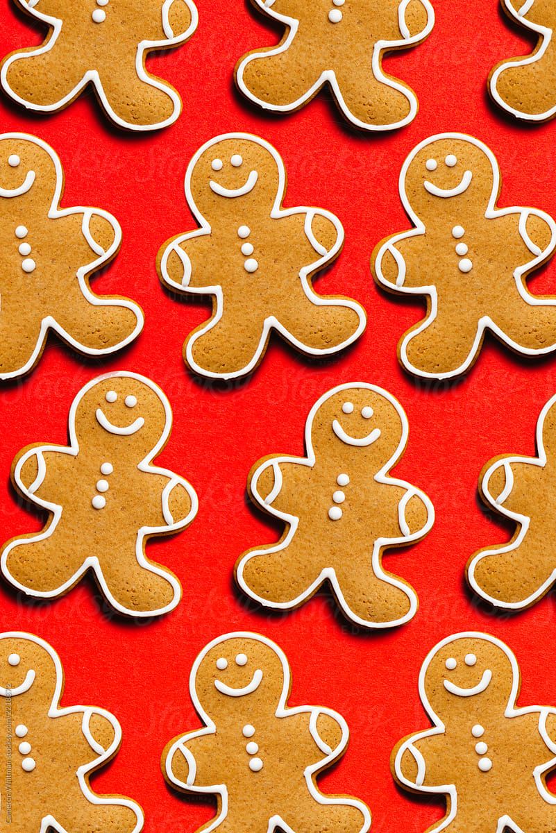 Christmas Lockscreen Gingerbread Man