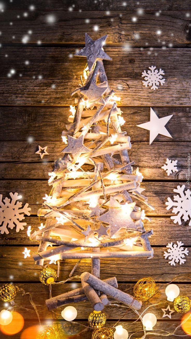 Christmas Tree Wallpaper Lights