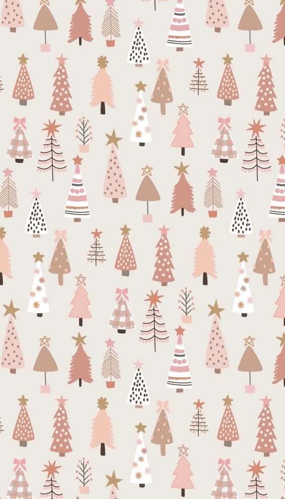 Christmas Wallpaper Aesthetic Pink