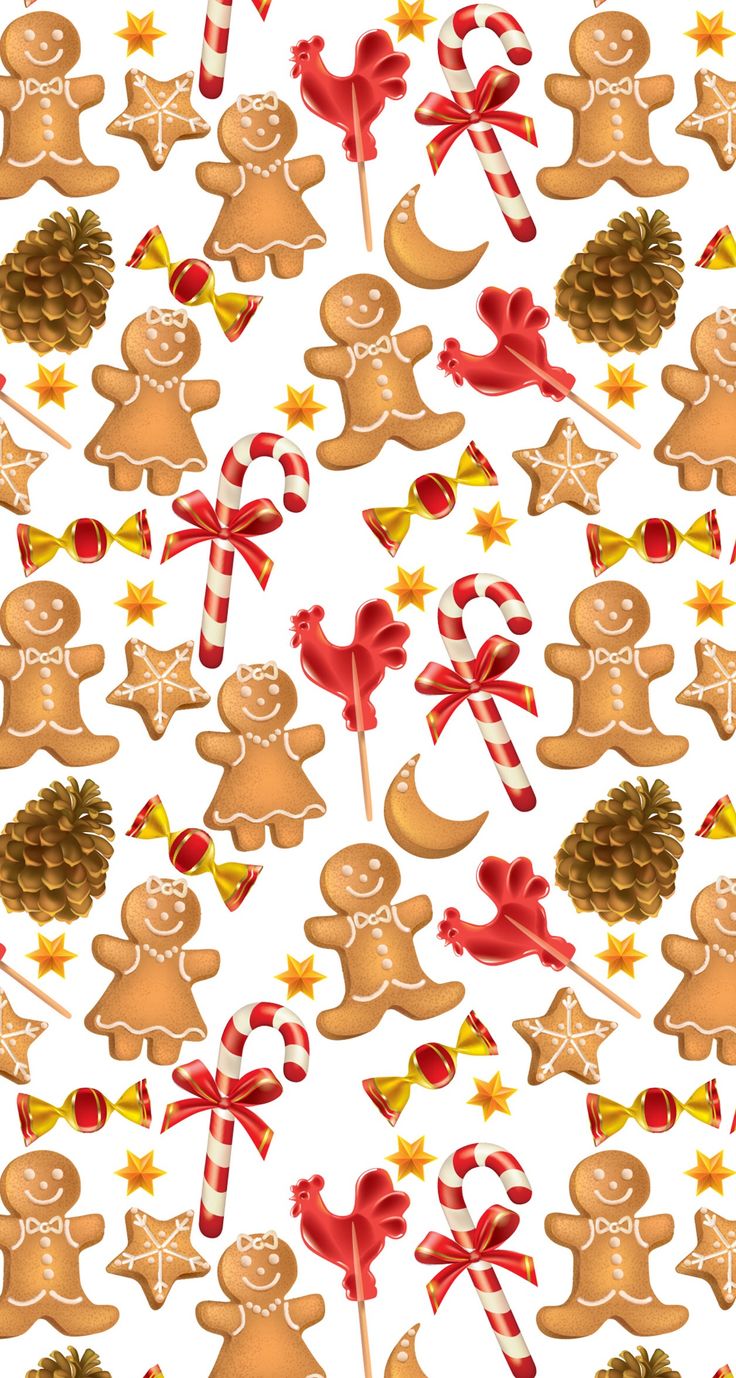 Christmas Wallpaper Desktop Gingerbread