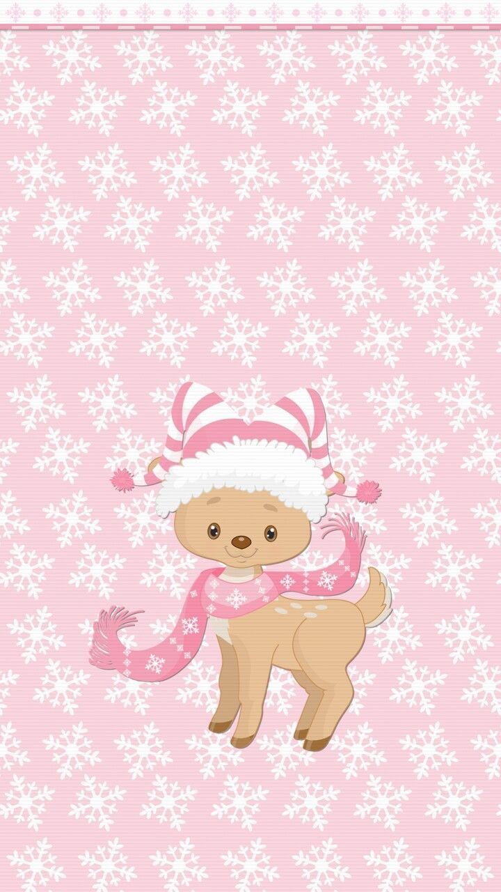 Christmas Wallpaper Laptop Pink