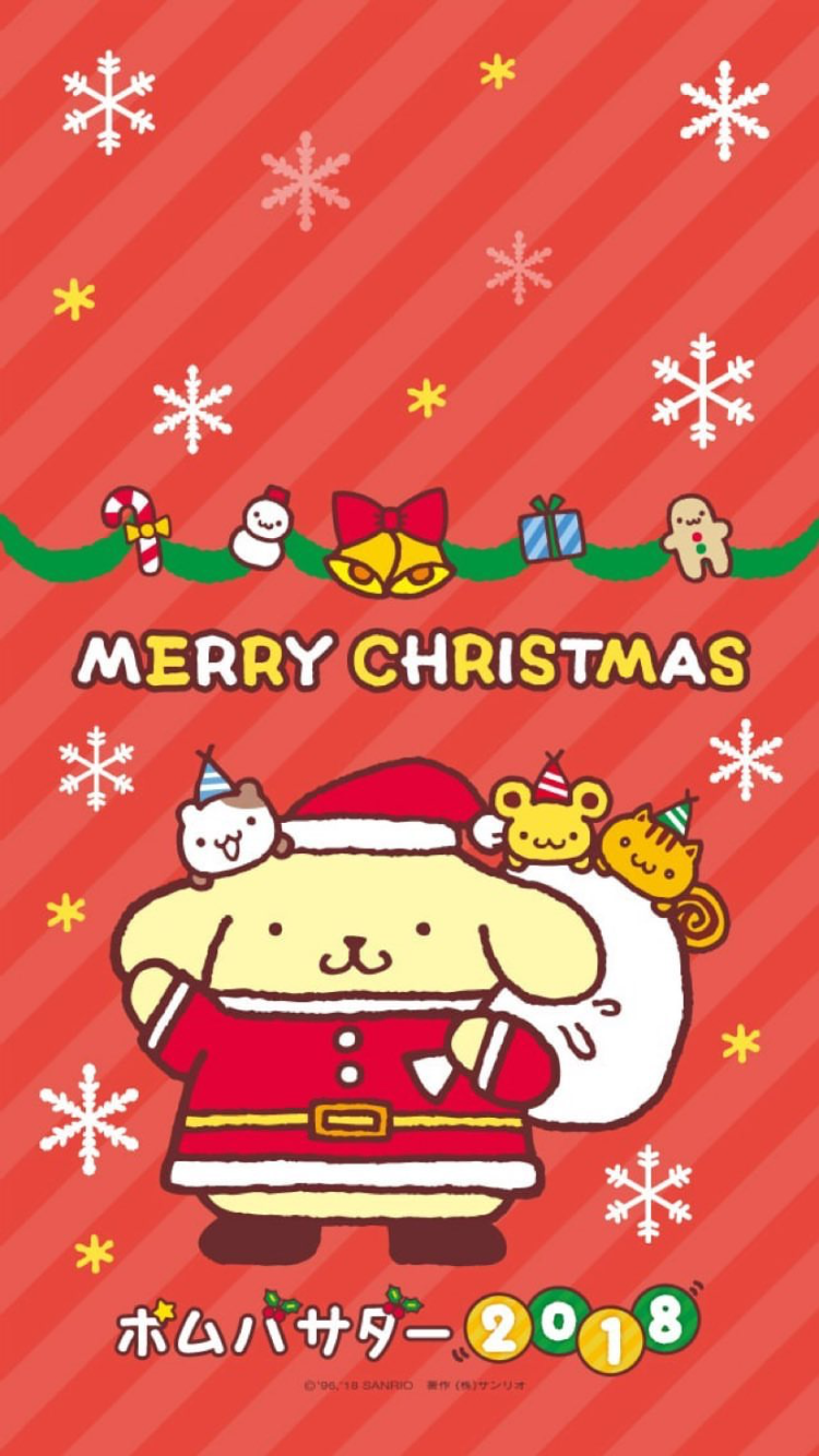 Ipad Sanrio Christmas Wallpaper