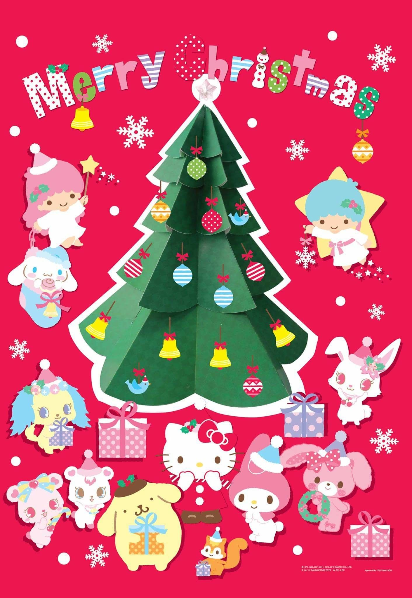 Merry Christmas Wallpaper Sanrio