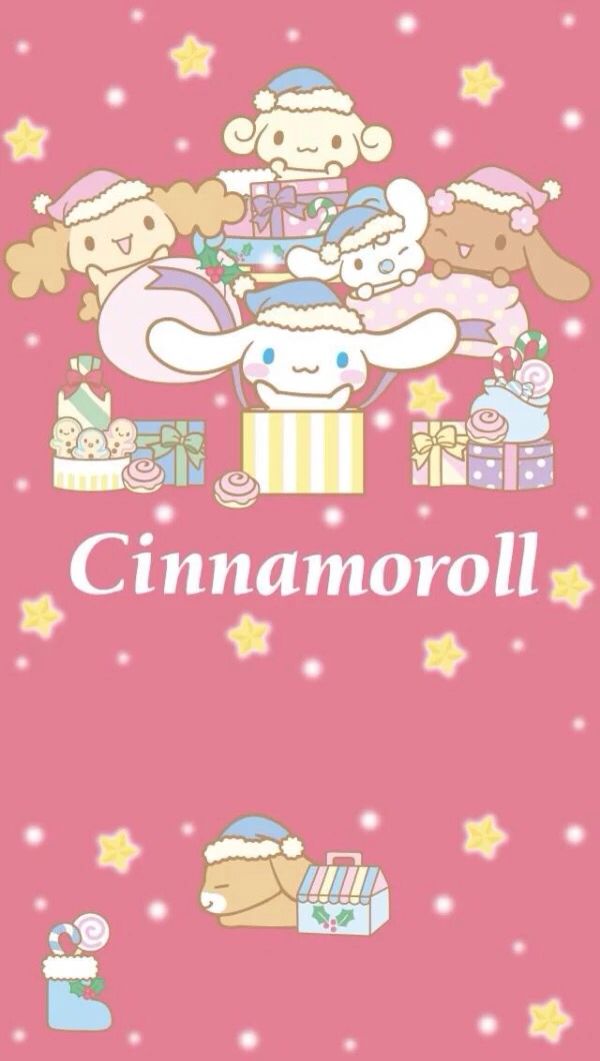 Mocha Sanrio Christmas Wallpaper