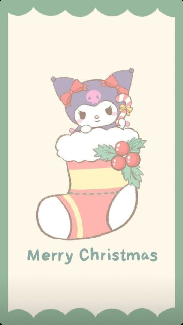 Sanrio Christmas Wallpaper Kuromi