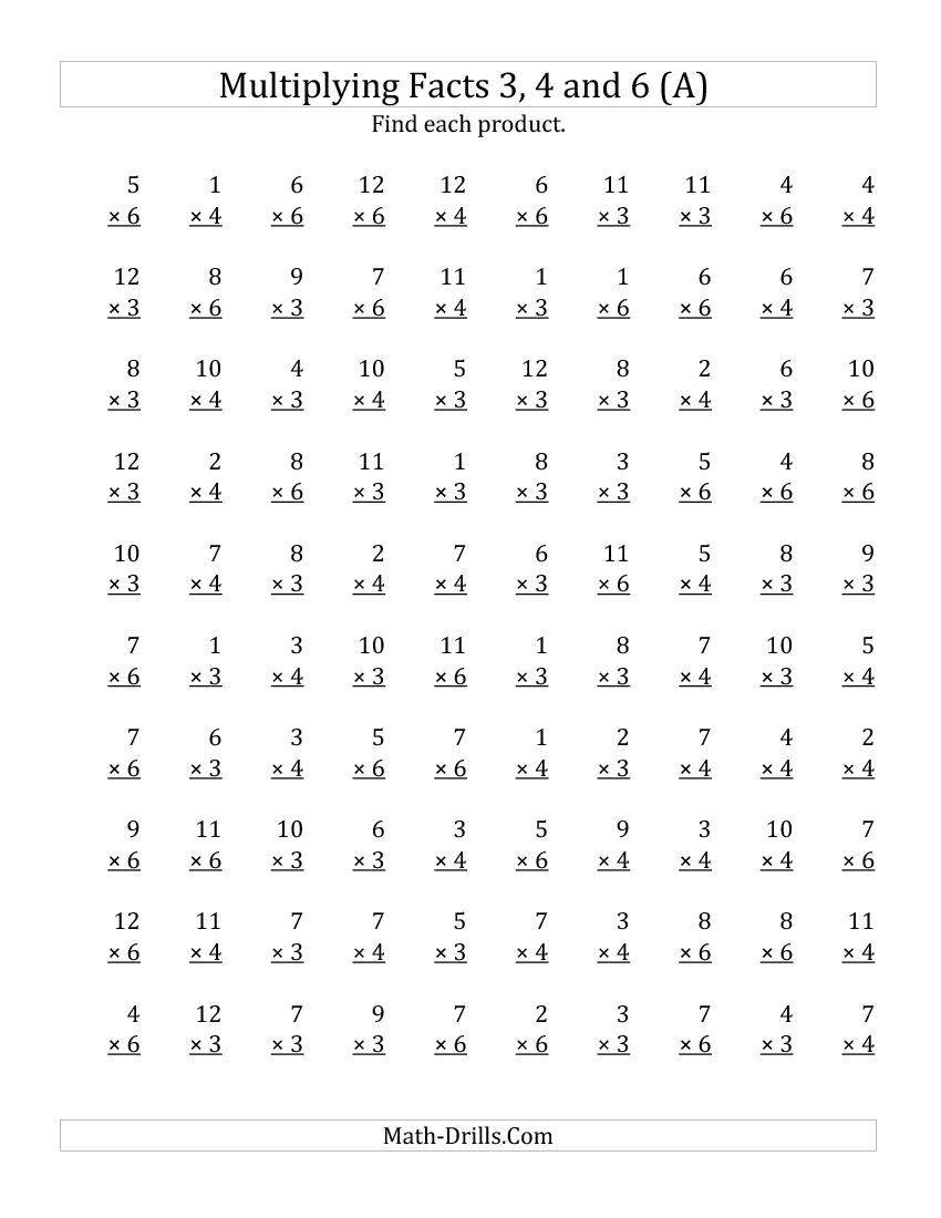 30 Grade 4 Multiplication Worksheets