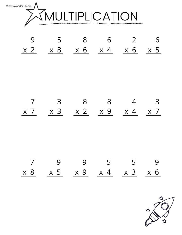 30 Grade 4 Multiplication Worksheets