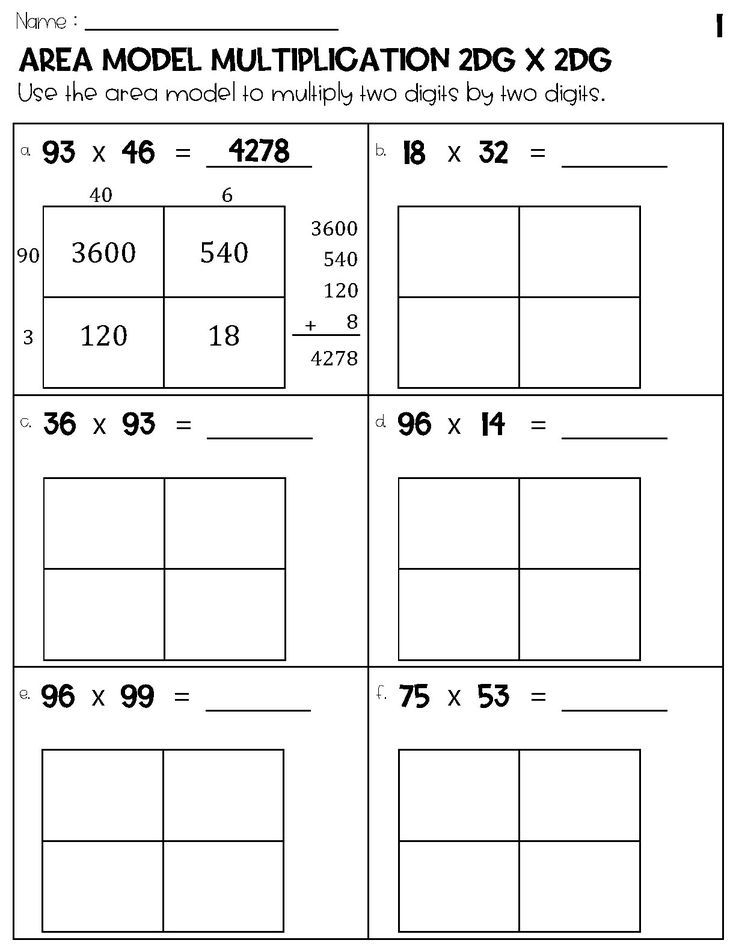 30 Multiplication By 2 Digits