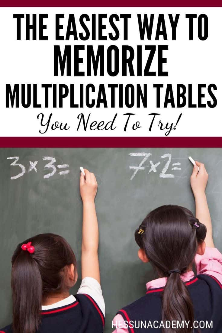 30 Multiplication Facts Memorizing