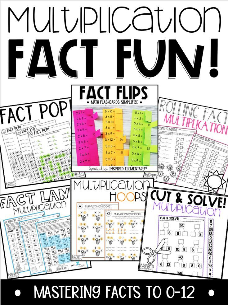 30 Multiplication Facts Memorizing