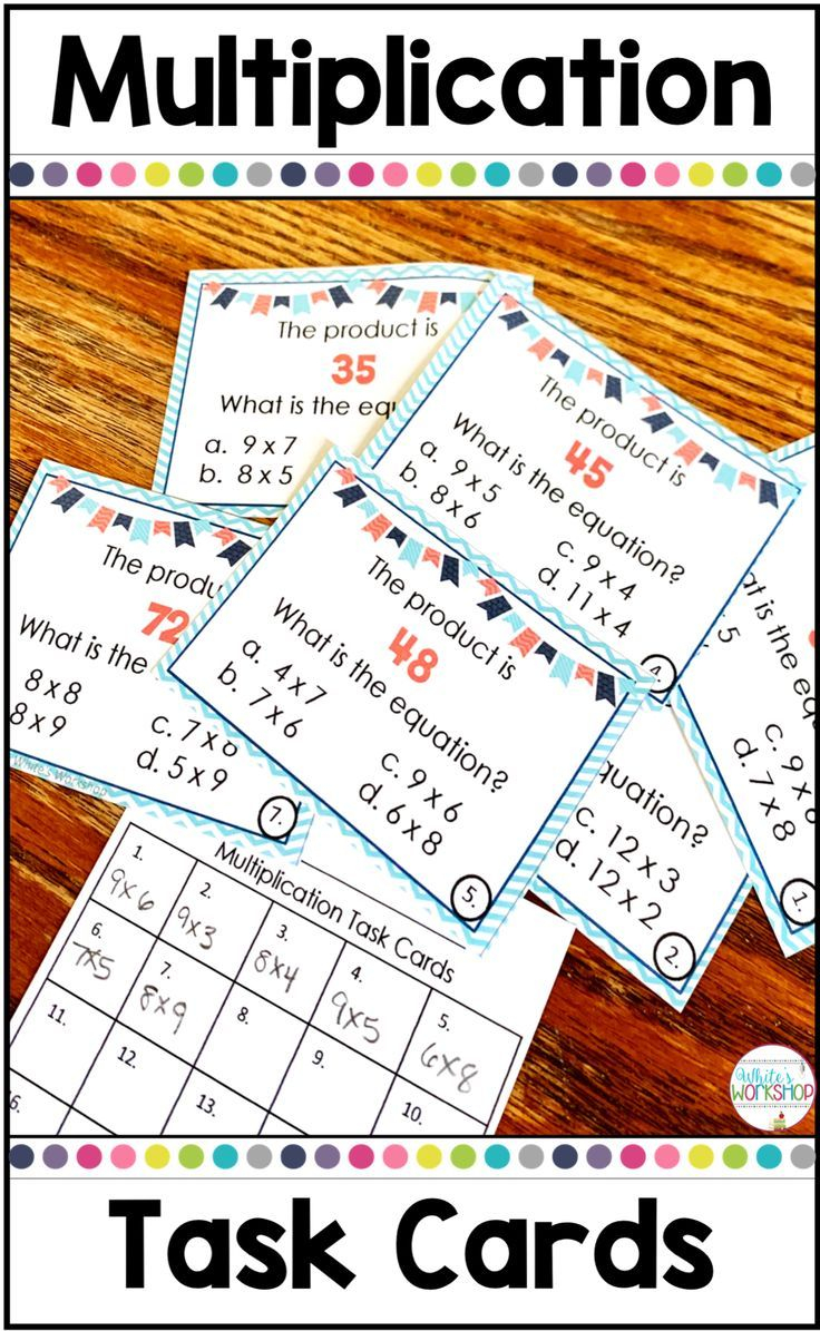 30 Multiplication Facts Memorizing