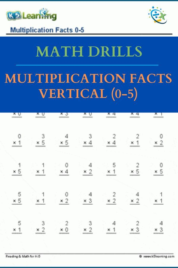 30 Multiplication Facts Practice