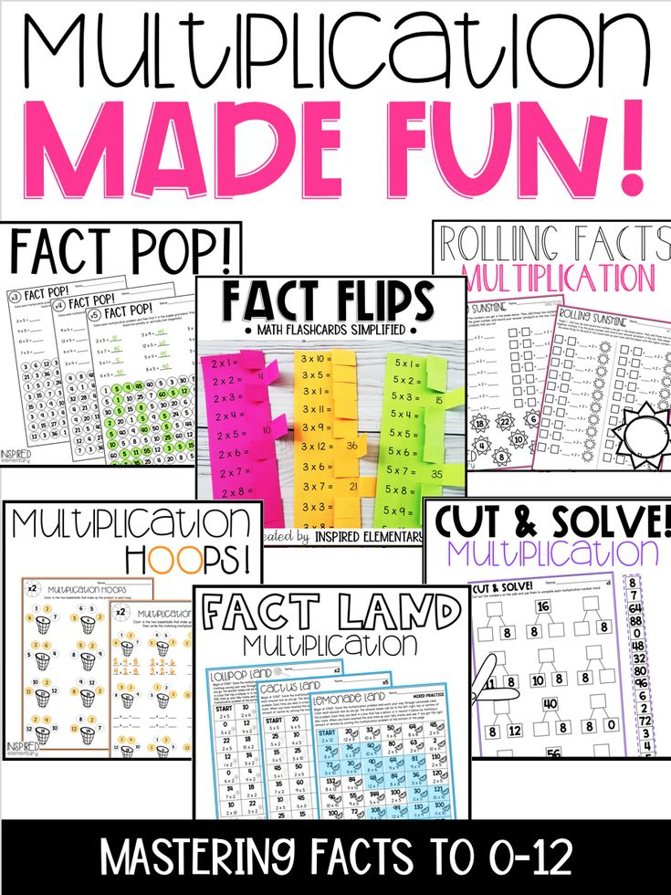 30 Multiplication Facts Practice